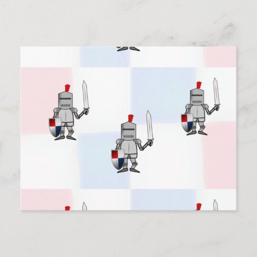 騎士 ポストカード (正面)