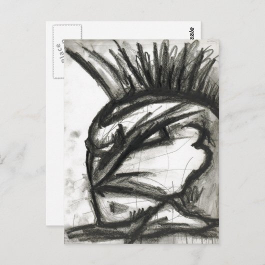 騎士 ポストカード (正面/裏面)