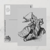 騎士 ポストカード (正面/裏面)