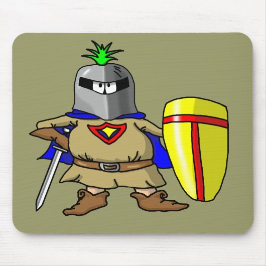 騎士 マウスパッド (正面)