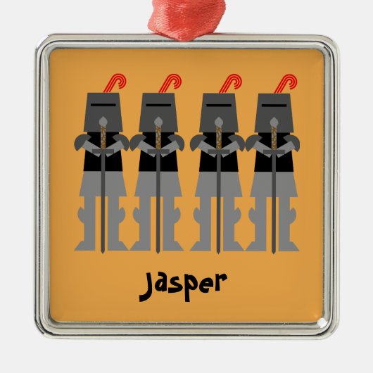 騎士 メタルオーナメント (正面)