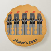 騎士 ラウンドクッション (裏面)