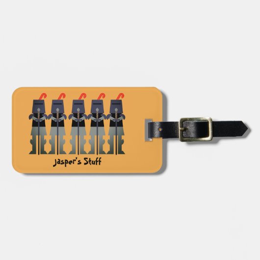 騎士 ラゲッジタグ (正面横)
