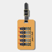 騎士 ラゲッジタグ (正面縦)