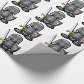 騎士(明白な) ラッピングペーパー (角)