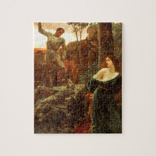 騎士[Frank Dicksee] ジグソーパズル (縦)