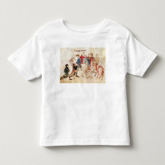 騎士EsclaborおよびArphasarの提供 トドラーTシャツ (正面)