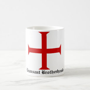 騎士Templarのマグ コーヒーマグカップ