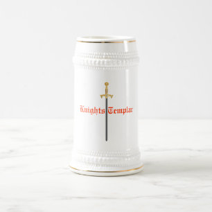 騎士Templarのマグ ビールジョッキ