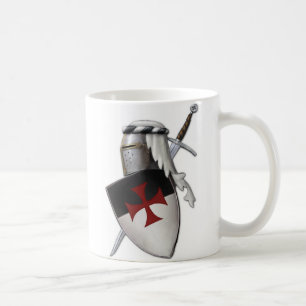騎士Templarの盾 コーヒーマグカップ