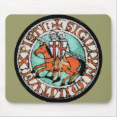 騎士Templarのmousepad マウスパッド (正面)