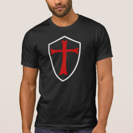 騎士TEMPLAR盾 Tシャツ