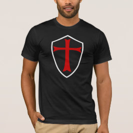 騎士TEMPLAR盾 Tシャツ