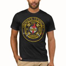 騎士Templar軍のCommanderyのTシャツ