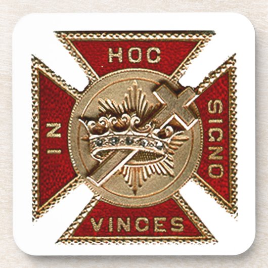 騎士TEMPLAR コースター (正面)