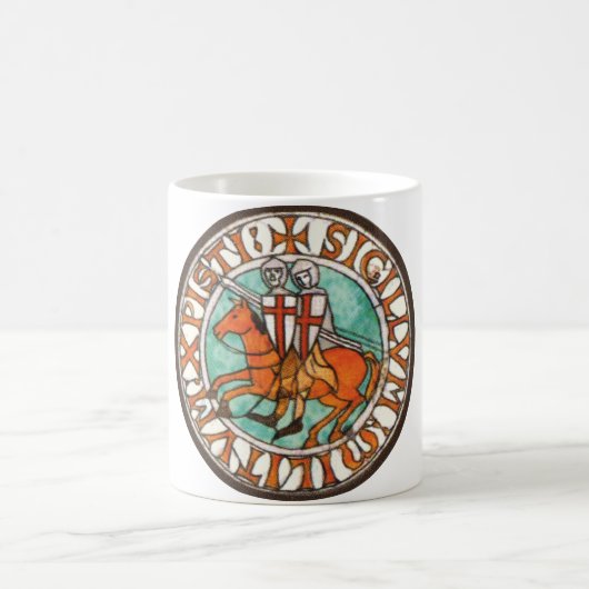 騎士Templar コーヒーマグカップ (中央)