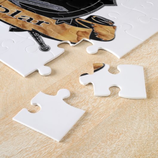 騎士Templar ジグソーパズル (側面)