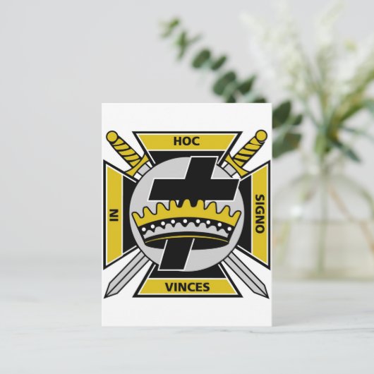 騎士Templar ポストカード (スタンド正面)