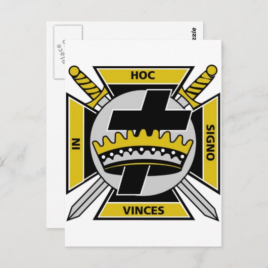 騎士Templar ポストカード (正面/裏面)