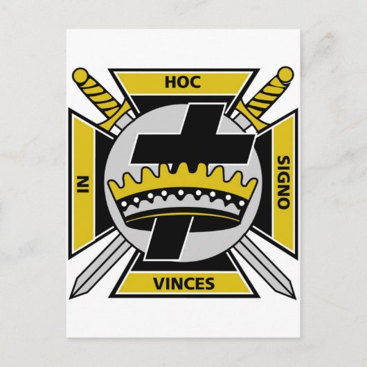 騎士Templar ポストカード (正面)