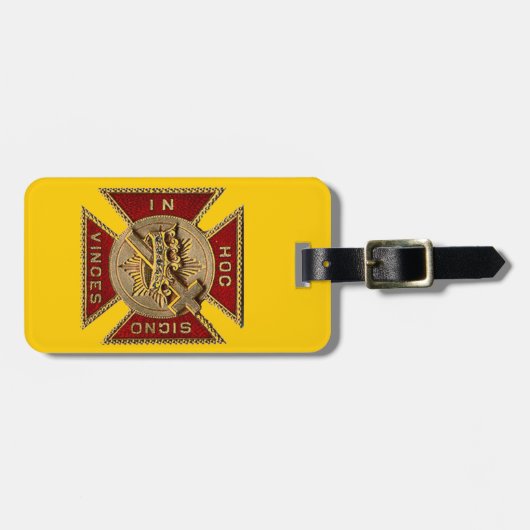 騎士TEMPLAR ラゲッジタグ (正面横)