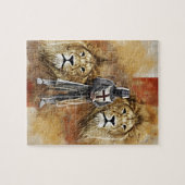 騎士Templar 001 ジグソーパズル (横)