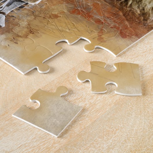 騎士Templar 001 ジグソーパズル (側面)