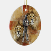 騎士Templar 001 セラミックオーナメント (右)