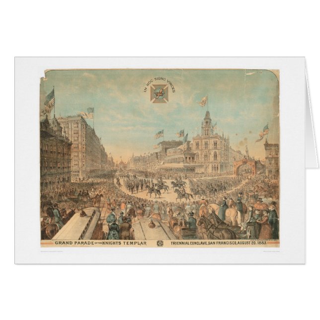 騎士Templar (1294A)の壮大なパレード (正面横)