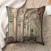 騎士Templar、c.1820-39 (アクアチント)の墓 クッション (ブランケット)