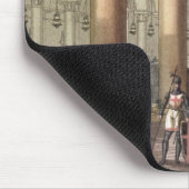騎士Templar、c.1820-39 (アクアチント)の墓 マウスパッド (コーナー)
