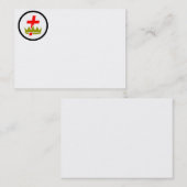 騎士Templar Commanderyの名刺 名刺 (正面/裏面)