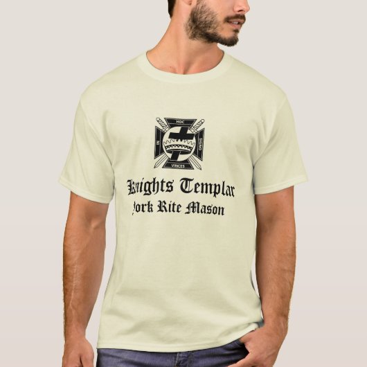 騎士Templar Tシャツ (正面)