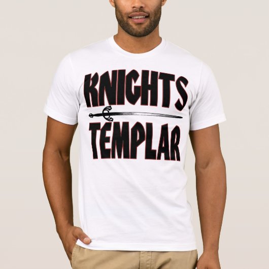 騎士TEMPLAR Tシャツ (正面)