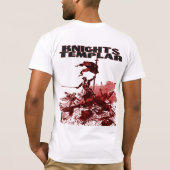 騎士TEMPLAR Tシャツ (裏面)