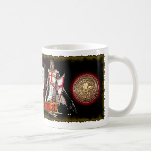 騎士Templarsのコーヒー・マグ コーヒーマグカップ