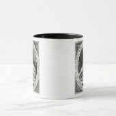 騎士Templarsのジェイクスde Molay Master マグカップ (中央)