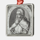 騎士Templarsのジェイクスde Molay Master メタルオーナメント (左)