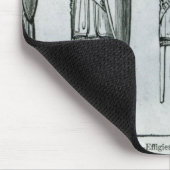 騎士Templarsの彫像 マウスパッド (コーナー)