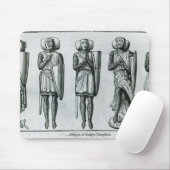 騎士Templarsの彫像 マウスパッド (マウス)