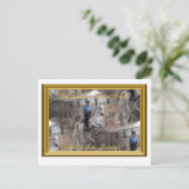 騎手と共に浮き上がる姿のポストカード ポストカード (スタンド正面)