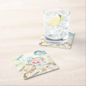 騎手の馬 スクエアペーパーコースター (インサイチュ)