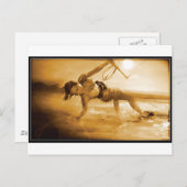 騎手乗娘 ポストカード (正面/裏面)