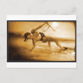 騎手乗娘 ポストカード (正面)