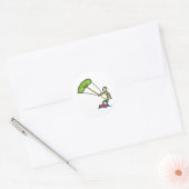 騎手乗 ラウンドシール (封筒)