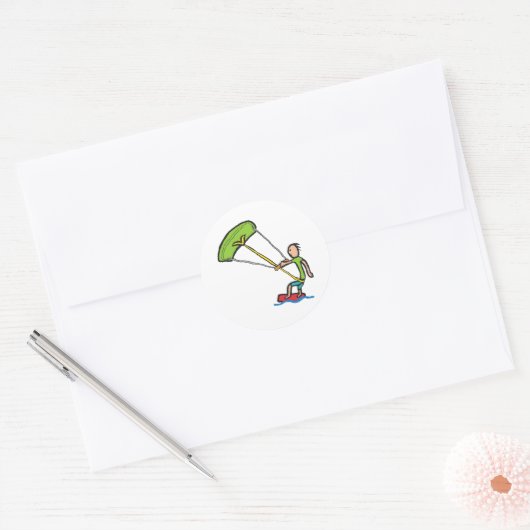 騎手乗 ラウンドシール (封筒)