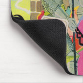 騎馬中世の騎士 マウスパッド (コーナー)