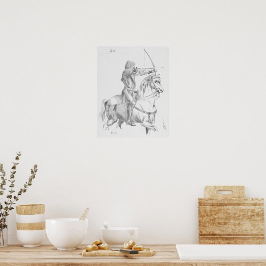 騎馬射手 ポスター (キッチン)