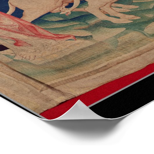 騎馬武者の神話 ポスター (角)