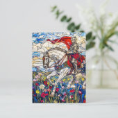 騎馬武者騎士 ポストカード (スタンド正面)